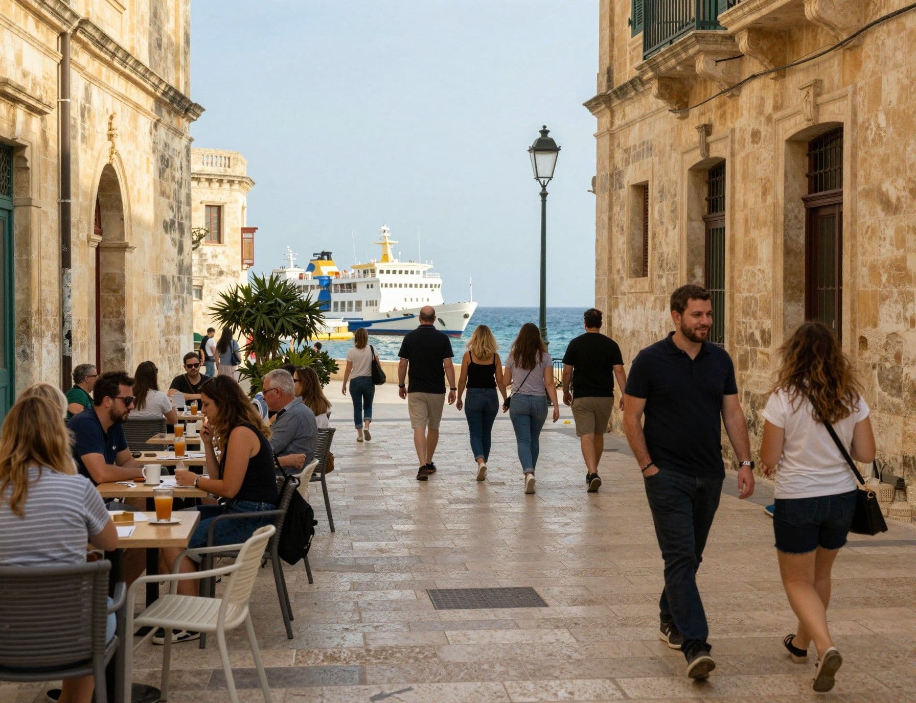 Content illustration 1 for Malta: Buy the Street Rhythm, Not the Postcard