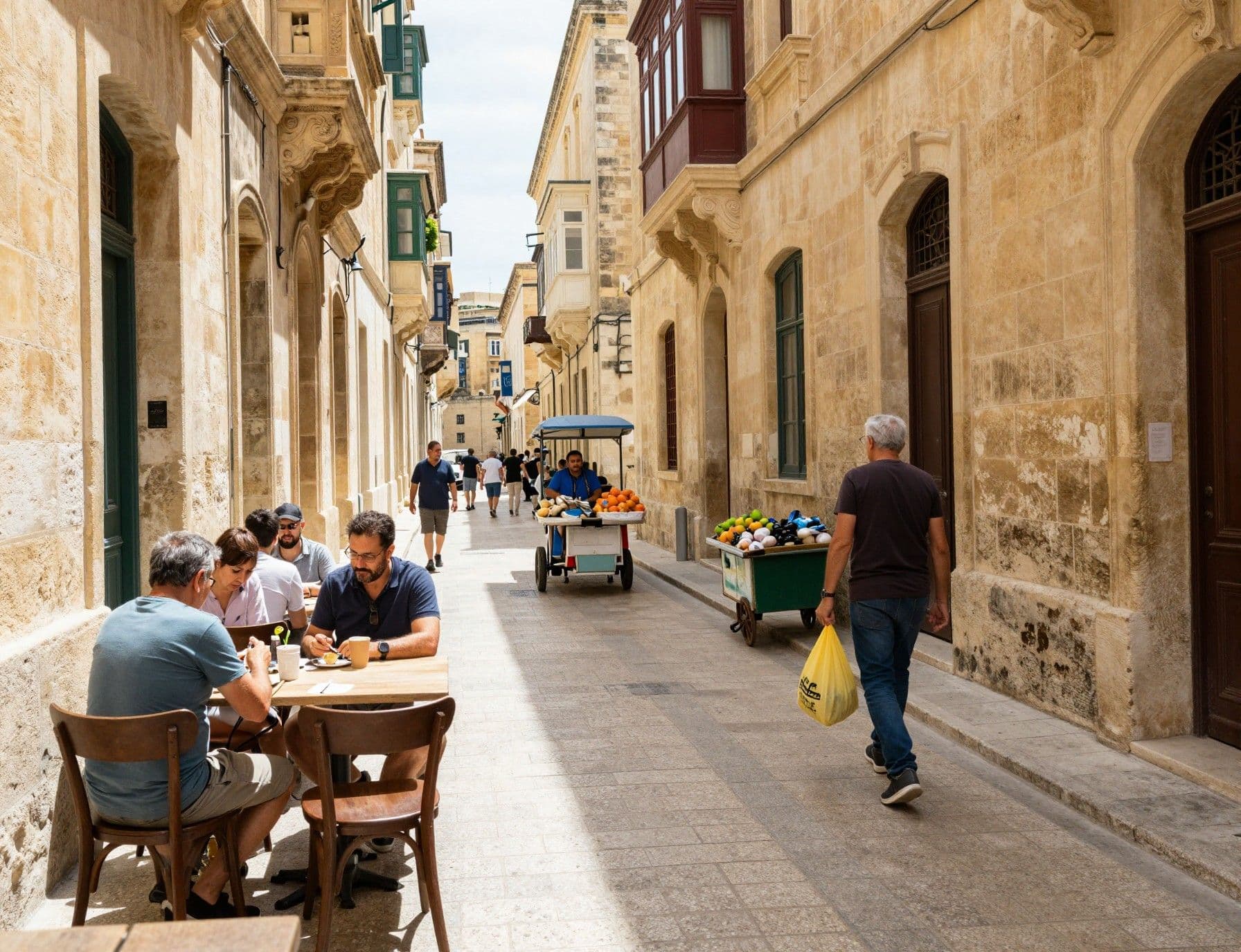 Content illustration 1 for Malta: Live the Pace, Check the Permits